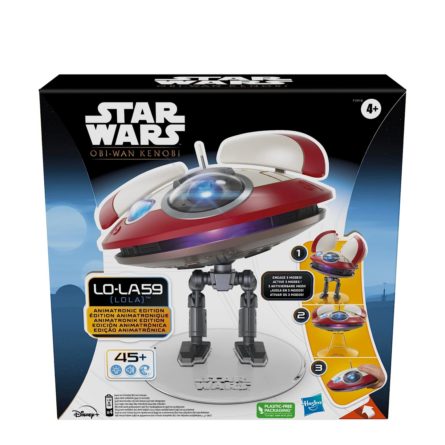 Juguete electrónico STAR WARS L0-LA59 (Lola) Edición animatrónica