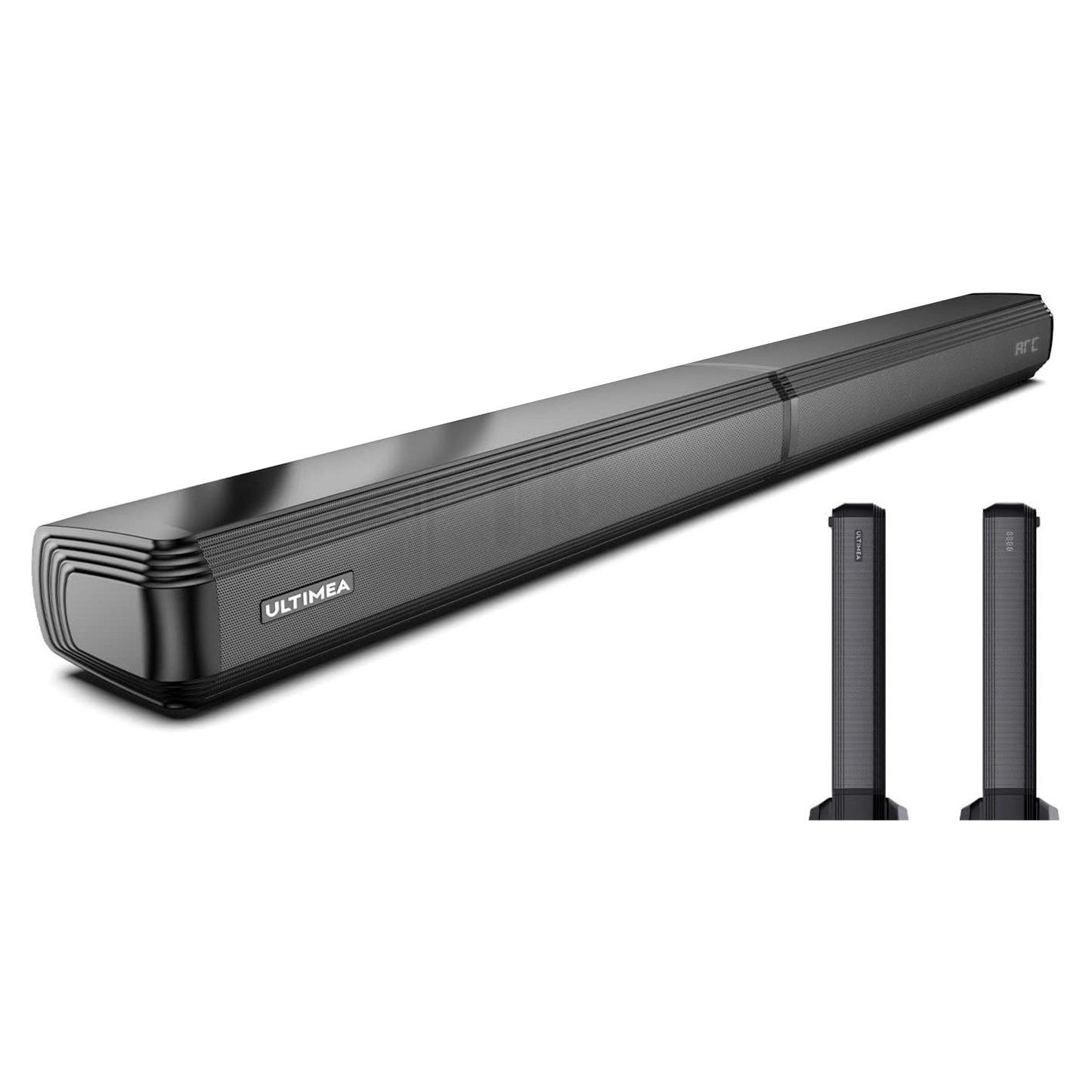Barra de Sonido Ultimea Apollo S40 de 2.2 canales, 2 en 1 altavoces separables 2 tweeters y woofers integrados