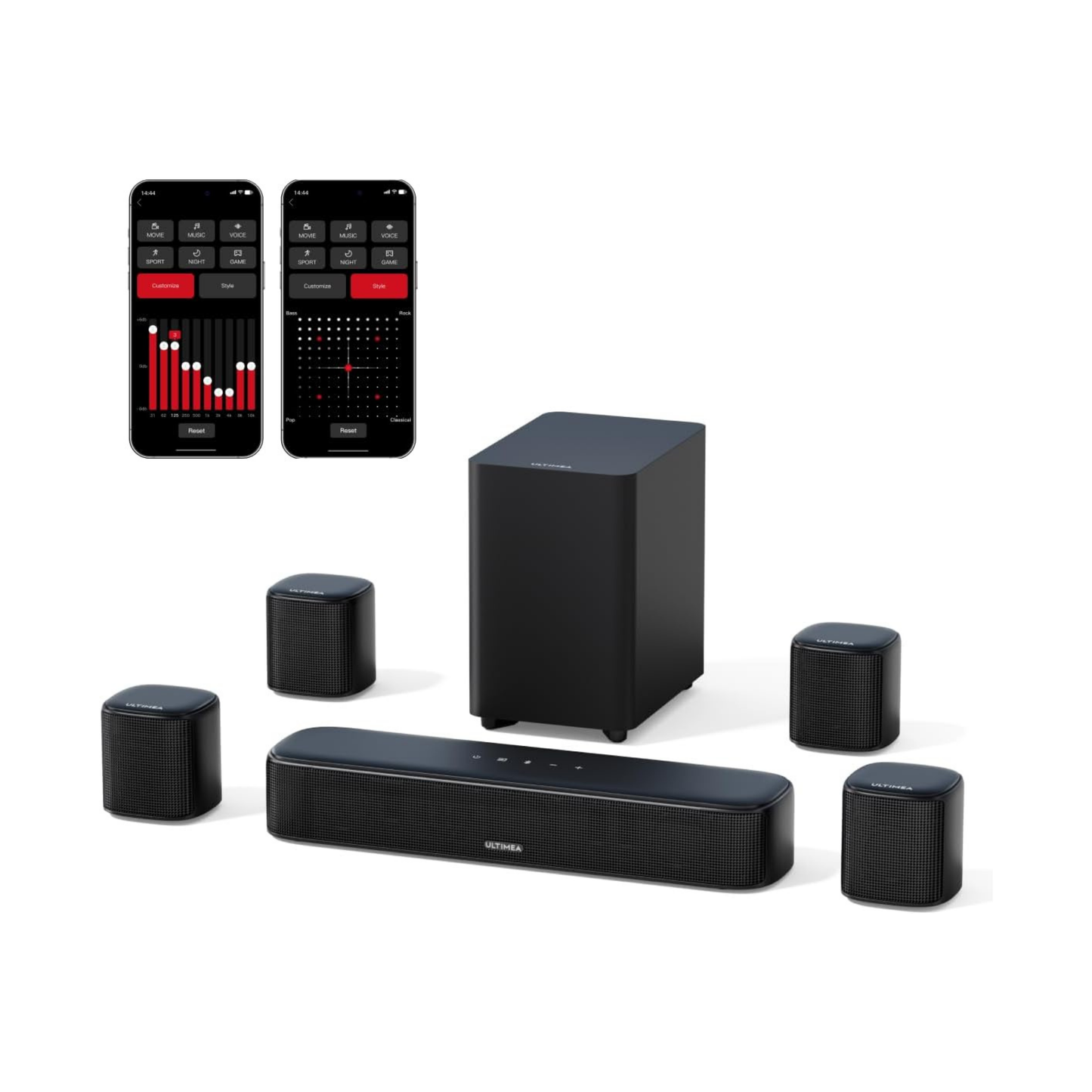 Barra de sonido Ultimea AURA A40 sonido envolvente