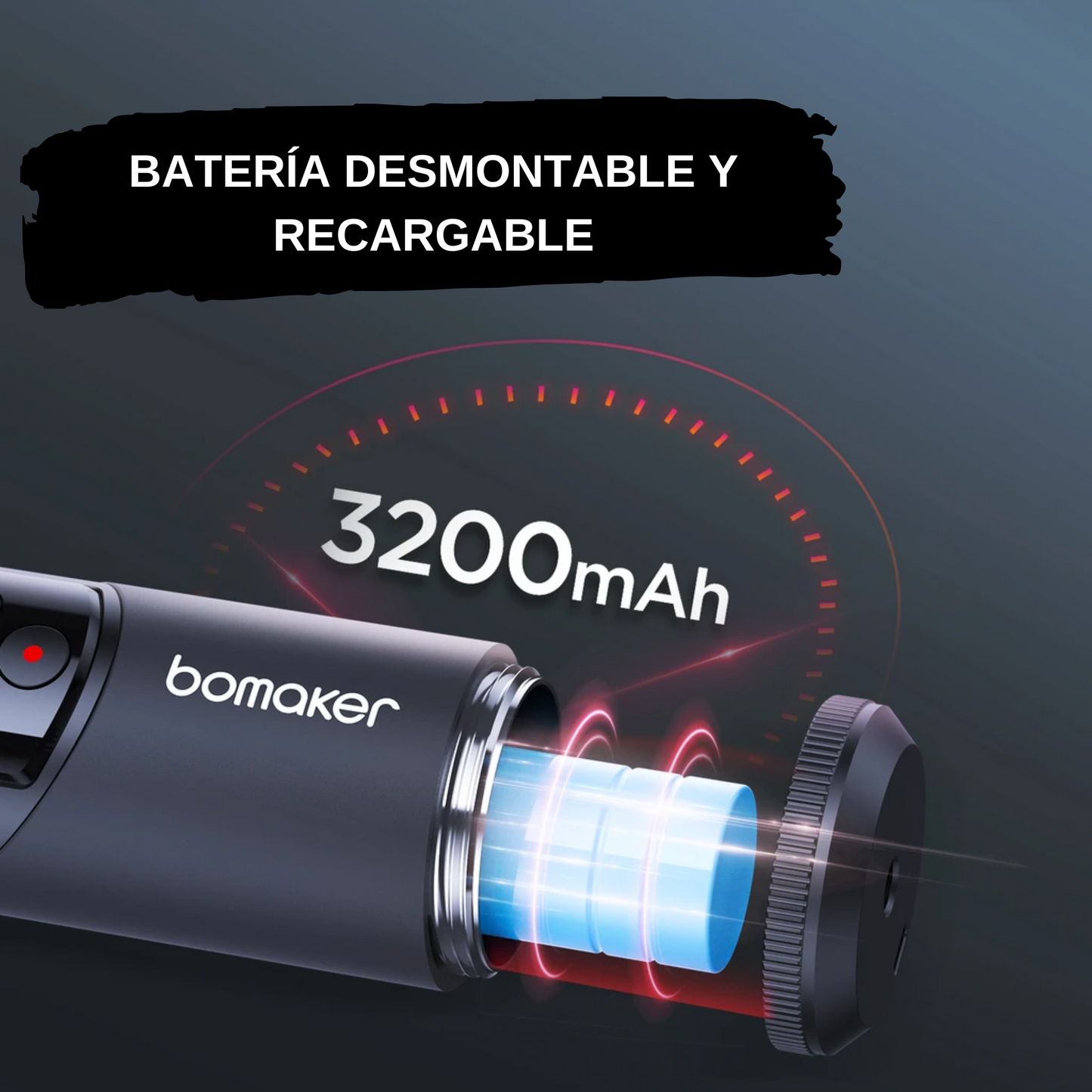Estabilizador para Smartphone 3 Axis Gimbal con pantalla Oled y Trípode Bomaker Smart XR