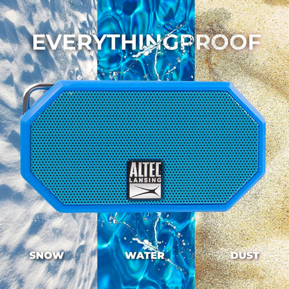 Parlante Altec Lansing Mini H2O | Inalámbrico Bluetooth | A prueba de agua, arena, nieve y golpes