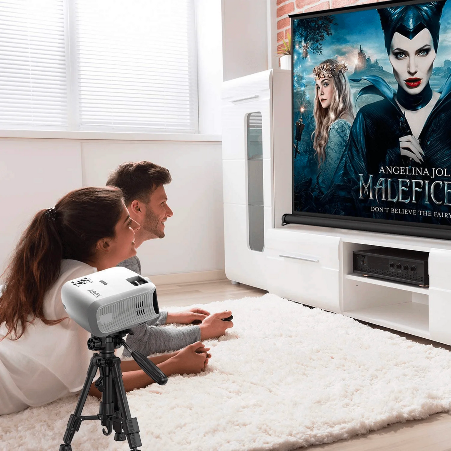 Trípode ajustable para proyector, cámara, DSLR, 360 grados | Bomaker