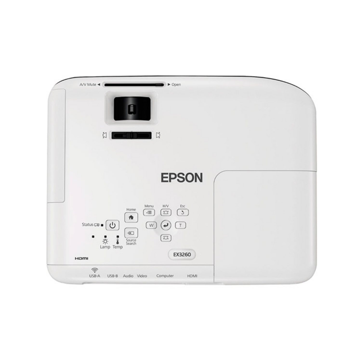 Proyector Epson EX3260 3300 Lúmenes ANSI Resolución SVGA-Open Box / Nuevo