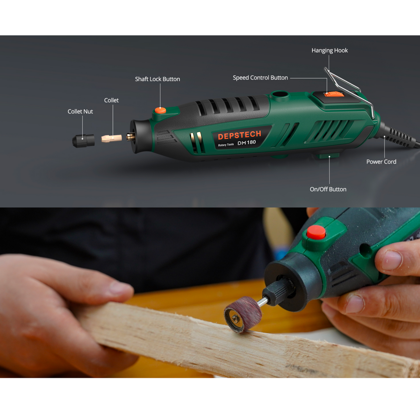 Kit de Herramientas rotativas giratorias profesionales