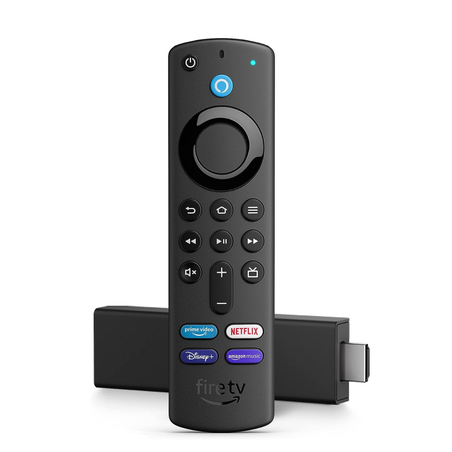 Fire TV Stick 4K con mando por voz Alexa (incluye controles para el televisor)