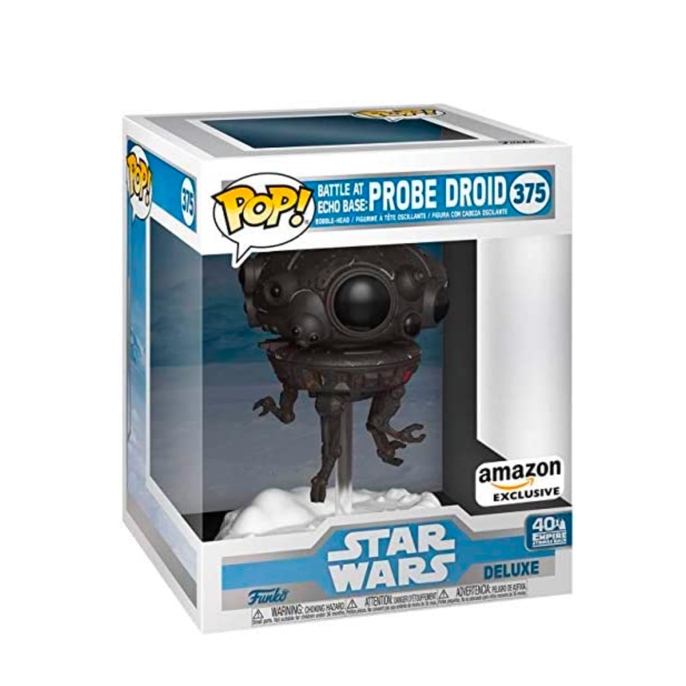 Funko pop Deluxe Star Wars: Battle at Echo Base Series – Probe Droid 15cm”, Exclusivo de Amazon