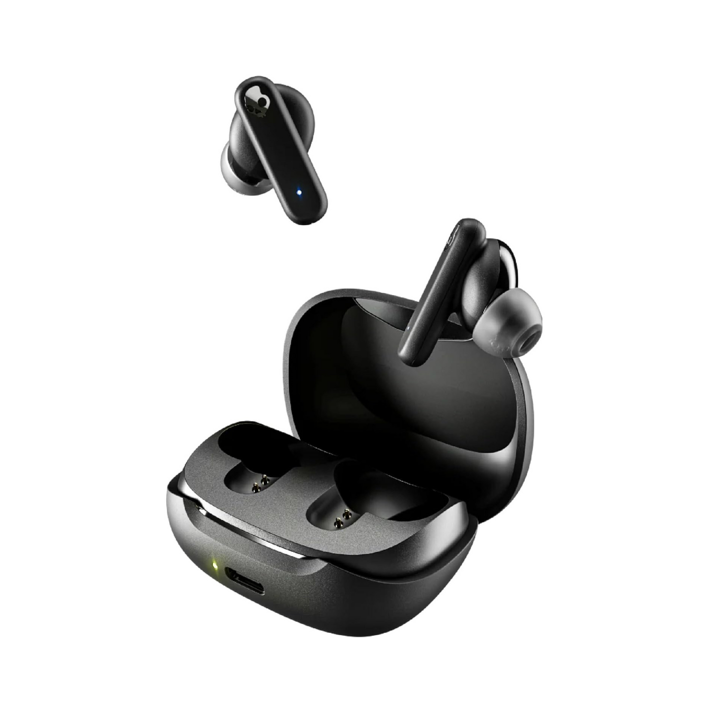 Skullcandy Smokin' Buds - Auriculares inalámbricos intrauditivos, batería de 20 horas, 50% plásticos renovables, micrófono