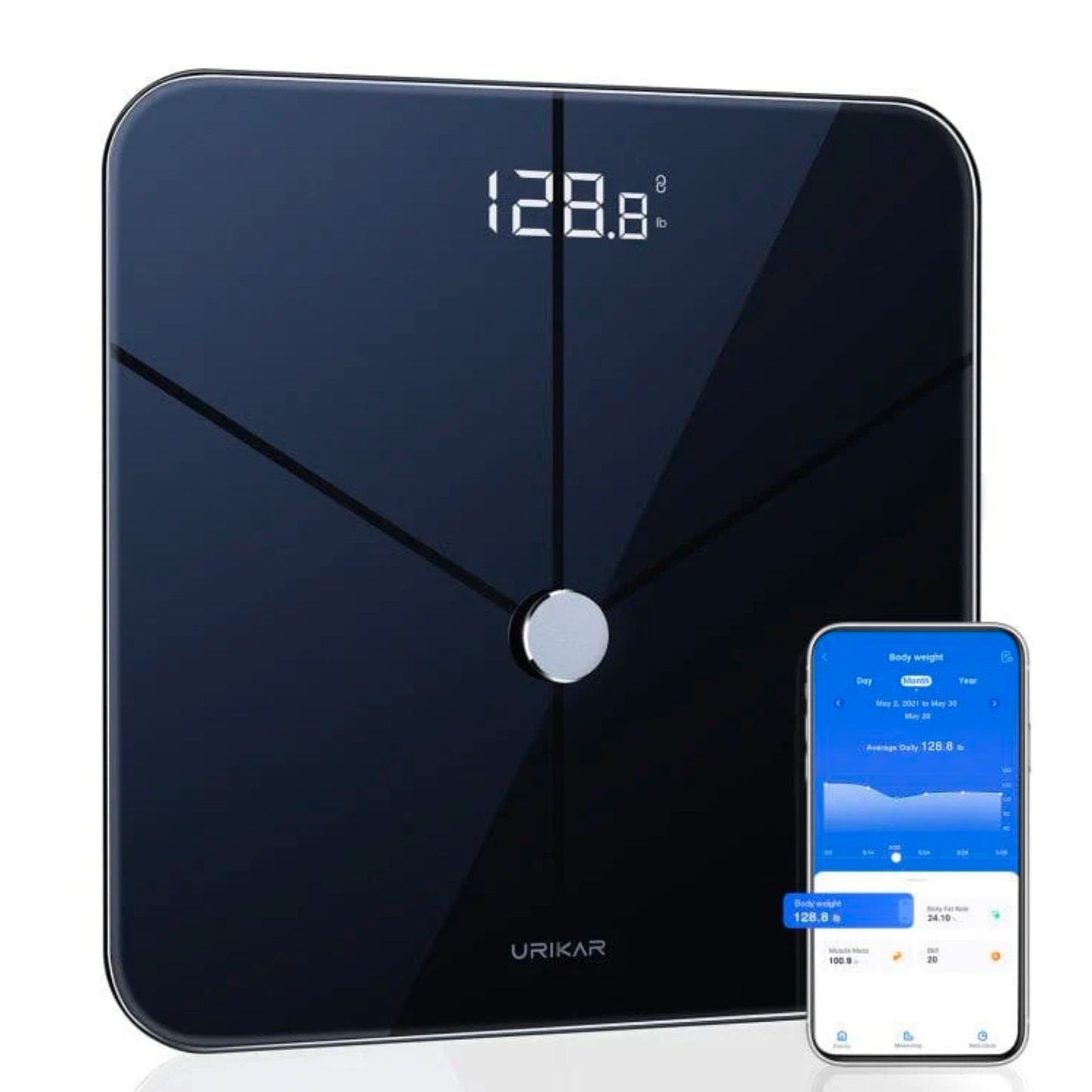 Báscula Inteligente IMC Urikar Aero I Pro con Bluetooth y Aplicación