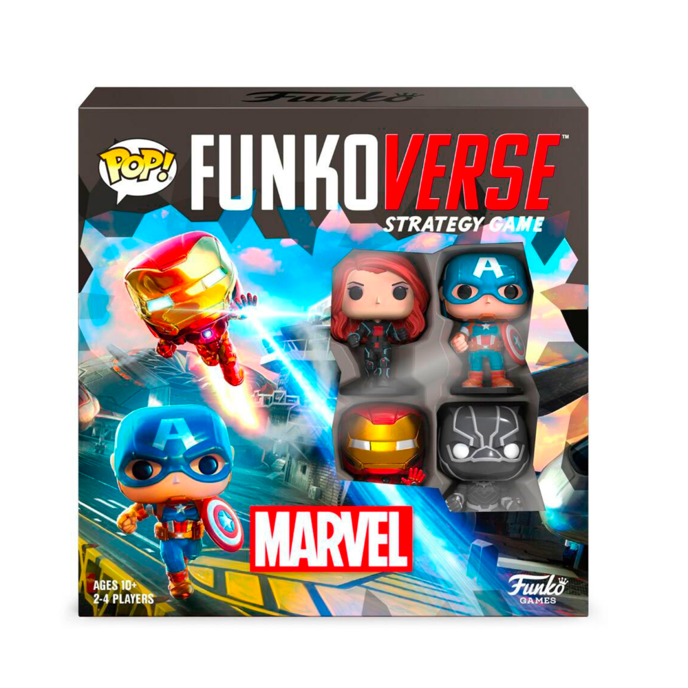 Funko Pop Marvel Paquete de 4 Funkoverse