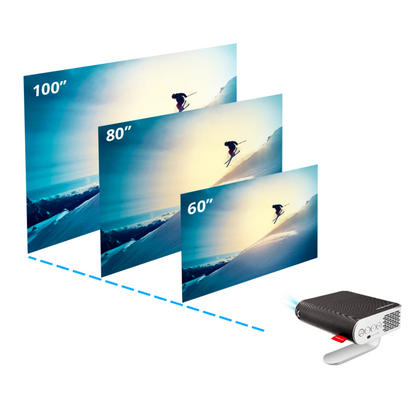 Proyector Wifi Viewsonic M1+ Portátil Recargable Smart LED con altavoces Harman Kardon® JBL