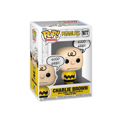 Funko Pop Animation: Peanuts - Charlie Brown - Classic Peanuts - Figura de vinilo coleccionable