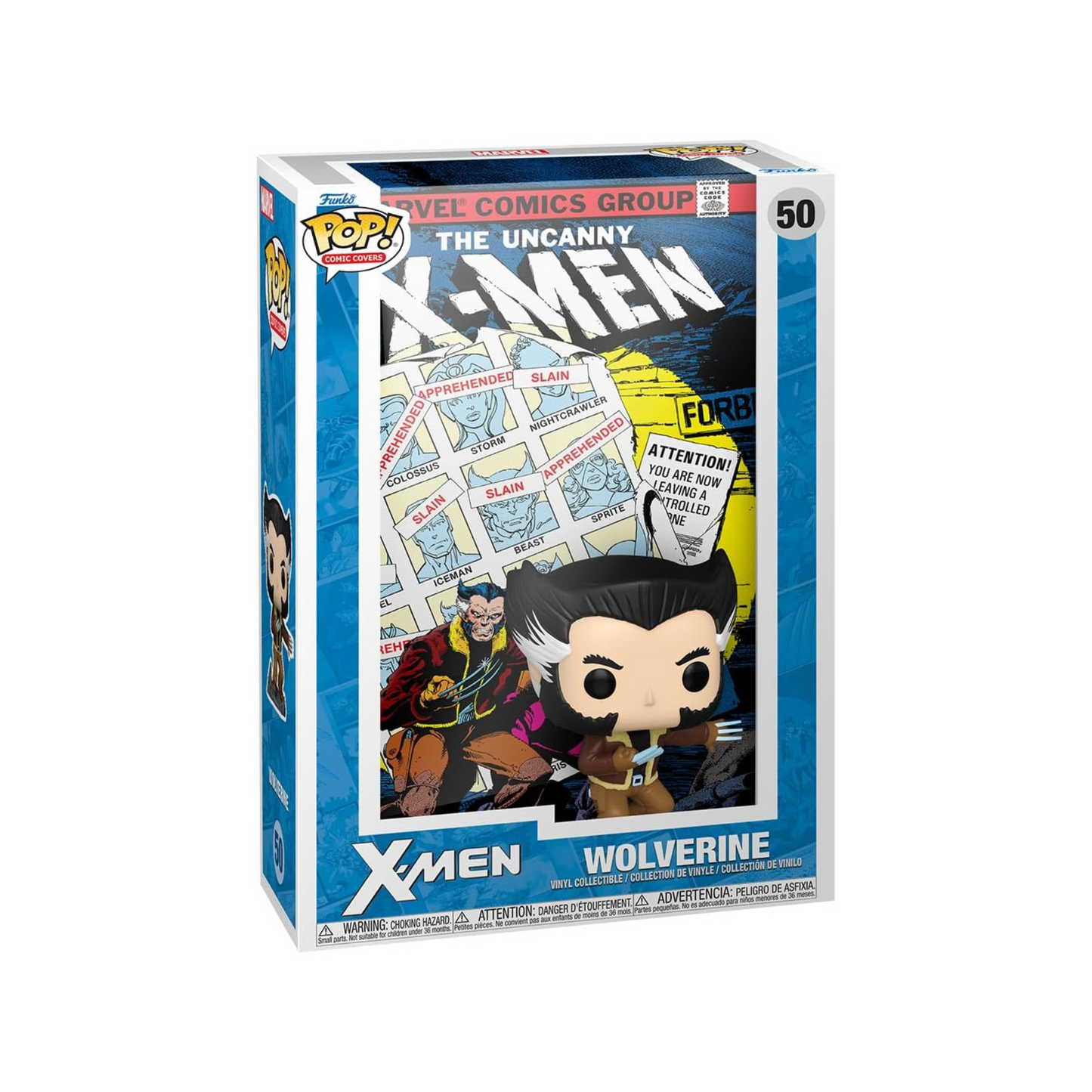 Funko Pop! Portada del cómic: Marvel - X-Men: Días del futuro pasado (1981), Wolverine