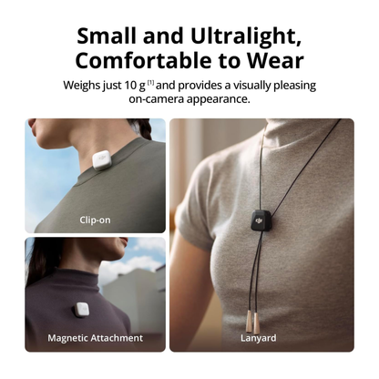 MICRÓFONO INALÁMBRICO DJI Mic Mini (2 TX + 1 RX + estuche de carga)