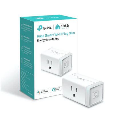 Enchufe WiFi Tp Link inteligente Kasa Slim con monitorización de Energía