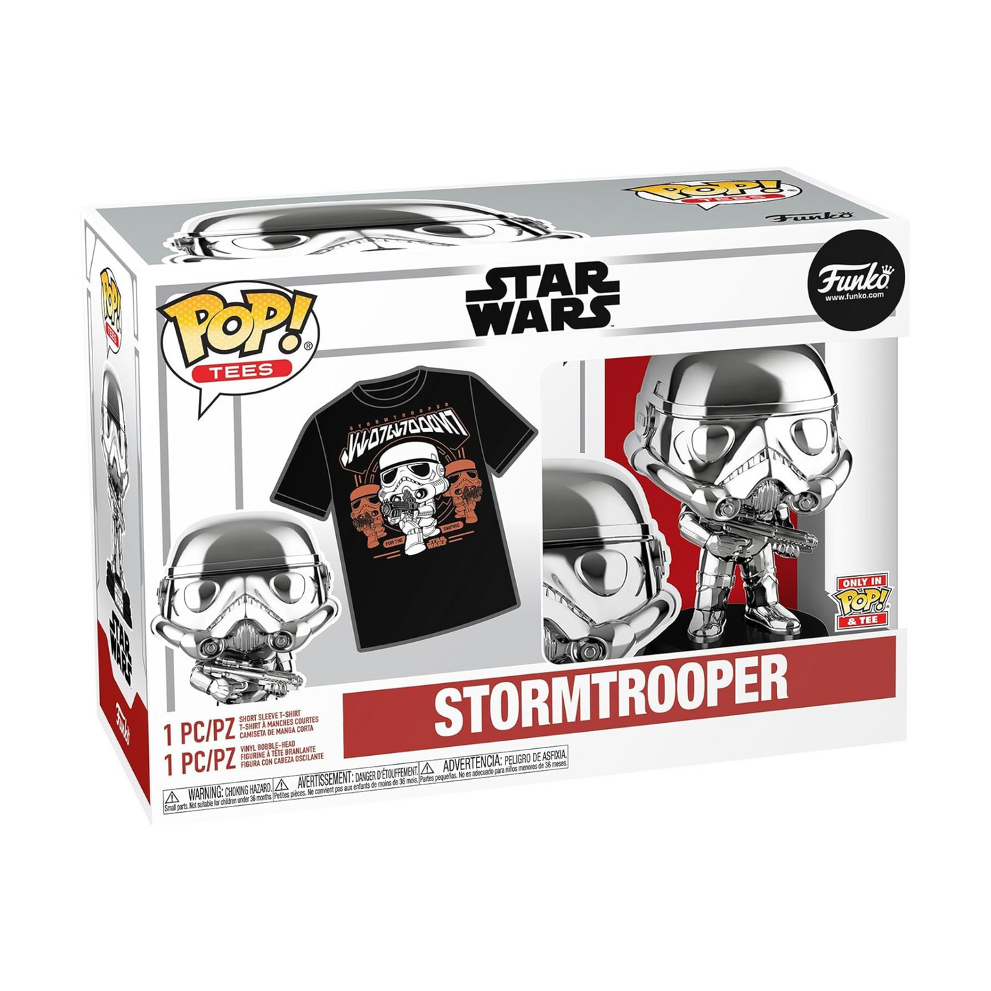 FUNKO POP TEES STORMTROOPER CON CAMISETA