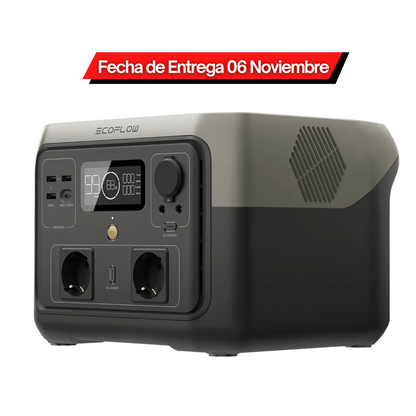 Generador Eléctrico Ecoflow River 2 Max | 512 Wh | 500 W de salida