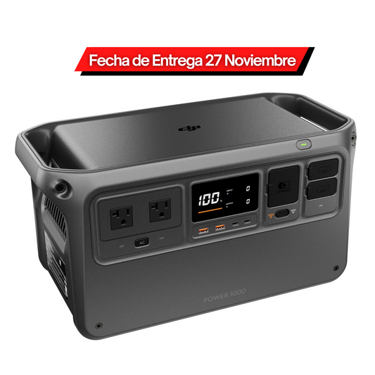 Generador Eléctrico DJI Power 1000 | 1024 Wh | 2200 W de salida