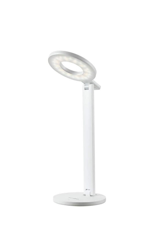 Lampara de Escritorio Led 3 Colores, Recargable con Soporte para Celular