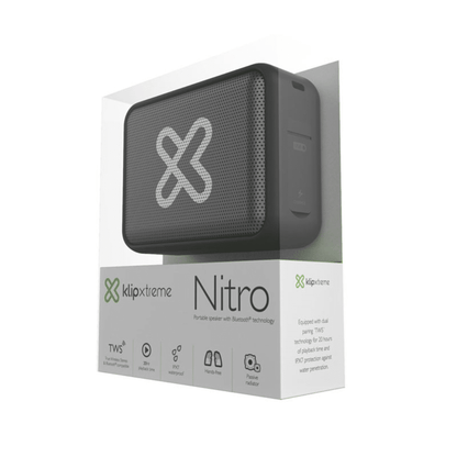 Parlante Klip Xtreme Nitro KBS-025GR Nitro con Bluetooth®