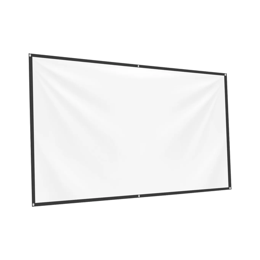 Pantalla de tela para proyeccion de 100 pullagas