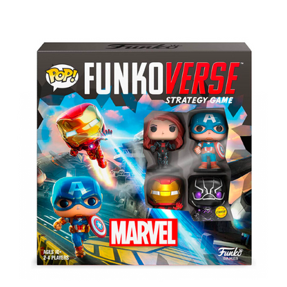 Funko Pop Marvel Paquete de 4 Funkoverse